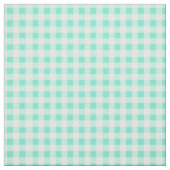 Mint Green Classic Gingham Checked Pattern Stof (Swatch)