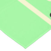 Mint Green Cream Grey Polka Dots Vrienden Tafelkleed (Gekanteld)