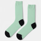 Mint Green Crew Sokken voor Vrouwen (Links)