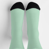 Mint Green Crew Sokken voor Vrouwen (Top)