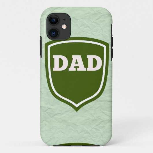 Mint Green Dad Plaque Case-Mate iPhone Case (Achterkant)