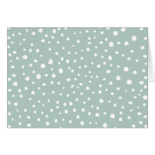 Mint Green Dalmatian Spots, Dalmatiaanse Stippen,