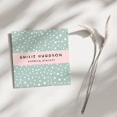 Mint Green Dalmatian Spots, Dalmatiaanse Stippen,  Vierkante Visitekaartje