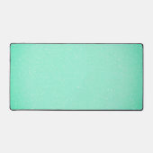 Mint Green Desk Mat - Aangepaste grote Muismat (Voorkant)