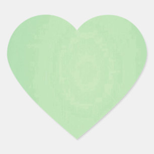 Mint Green Elegant Pattern. Mode kleurendruk Hart Sticker