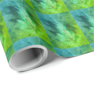 Mint Green en Arctic Blue Cadeaupapier