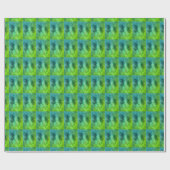 Mint Green en Arctic Blue Cadeaupapier (Vlak)