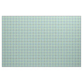 Mint Green en Blue |  Floral Pattern Stof (Yard (91,4 cm))