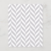 Mint Green en Grey Elephant Baby shower Bingo (Achterkant)