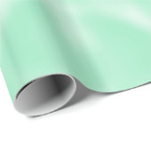 Mint Green en White Mottled Cadeaupapier (Rol Hoek)