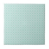 Mint Green en White Tegeltje (Voorkant)