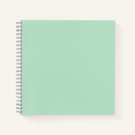 Mint Green esthetische spiraal Notitieboek