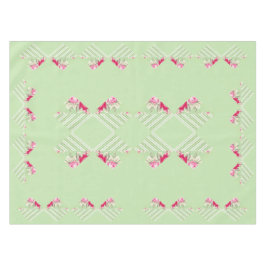 Mint Green Faux Patchwork Tablecloth Tafelkleed