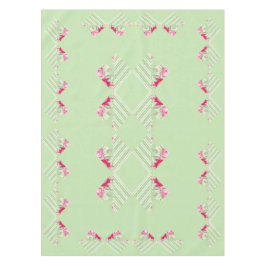 Mint Green Faux Patchwork Tablecloth Tafelkleed