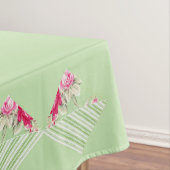 Mint Green Faux Patchwork Tablecloth Tafelkleed (Voorbeeld)
