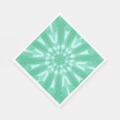 Mint Green Faux Tulle Design Servet (Hoek)