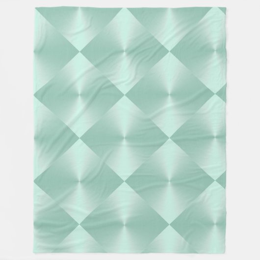 Mint Green Fleece Blanket (Voorkant)