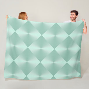 Mint Green Fleece Blanket Deken