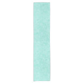 Mint Green Floral Korte Tafelloper (Voorkant)