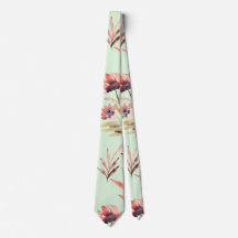 Mint Green Floral Waterverf Art