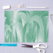 Mint Green Foliage Tissuepapier (Craft)