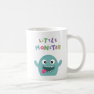 Mint Green Funny Little Monster Koffiemok