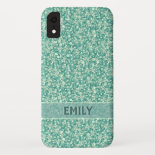 Mint Green Glitter Case-Mate iPhone Case