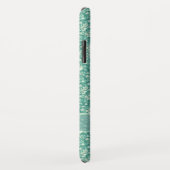Mint Green Glitter Case-Mate iPhone Case (Achterkant/rechts)