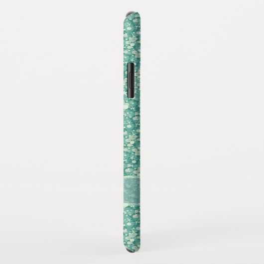 Mint Green Glitter Case-Mate iPhone Case (Achterkant/rechts)