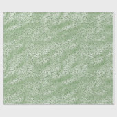 Mint Green Glitter Luipaard Print Cadeaupapier (Vlak)