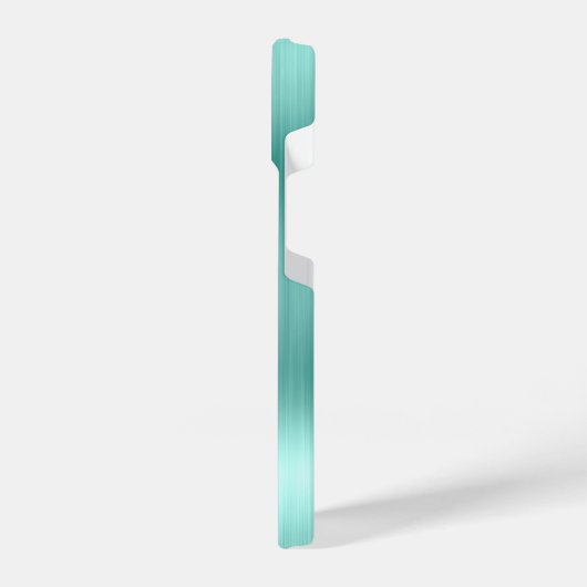 Mint Green Glitter Personalized iPhone Hoesje (Linkerkant)