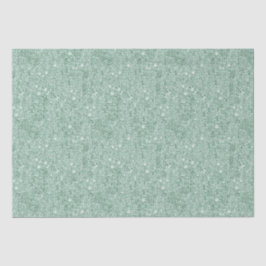 Mint Green Glitter Sequin Decorting Kerstmis Tissuepapier