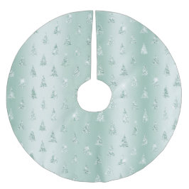 Mint Green Glitter Sparkle Kerstbomen Kerstboom Rok