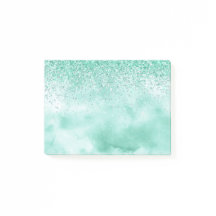 Mint Green Glitter-Waterverf