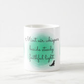 Mint Green Golden Retriever Personalized Photos Koffiemok (Center)
