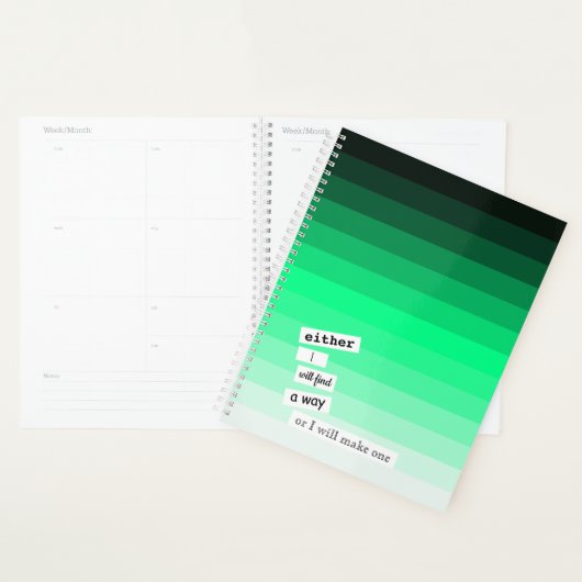 Mint Green Gradient Day Planner (Display)