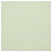 Mint Green Greek Key Patroon Stof (Swatch)