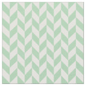Mint Green Herringbone Pattern Stof (Close Up)