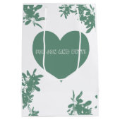 Mint Green Ivy Medium Cadeauzakje (Achterkant)