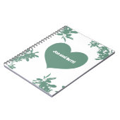 Mint Green Ivy Notitieboek (Linkerzijde)