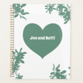 Mint Green Ivy Planner (Voorkant)
