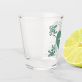 Mint Green Ivy Shot Glas (Links)