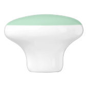 Mint Green Keramische ladeknop Knop (Zijkant)