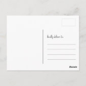 Mint Green Mason Jars Wedding Bedankt Briefkaart (Achterkant)