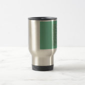 Mint Green met faux glitter Reisbeker (Center)