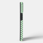 Mint Green met Gray Polka Dots van Shirley Taylor Case-Mate iPhone Case (Achterkant / Rechts)