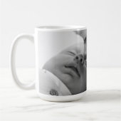 Mint Green Minimalist Photo Coffee Mu Koffiemok (Links)