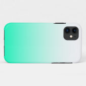 Mint Green Ombre Case-Mate iPhone Case (Achterkant (horizontaal))