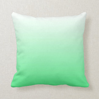 Mint Green Ombre Pillow Kussen