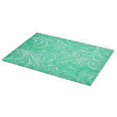 Mint Green Ornamental Cutting Board Snijplank (Hoek)